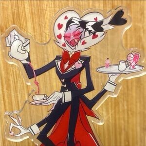 Hazbin Hotel Helluva Boss Valentino maid cafe anime acrylic figure standee